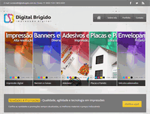 Tablet Screenshot of digitalbrigido.com.br